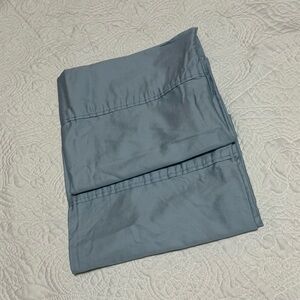 Ralph Lauren 2 Pillowcases Black Label Light Blue Standard